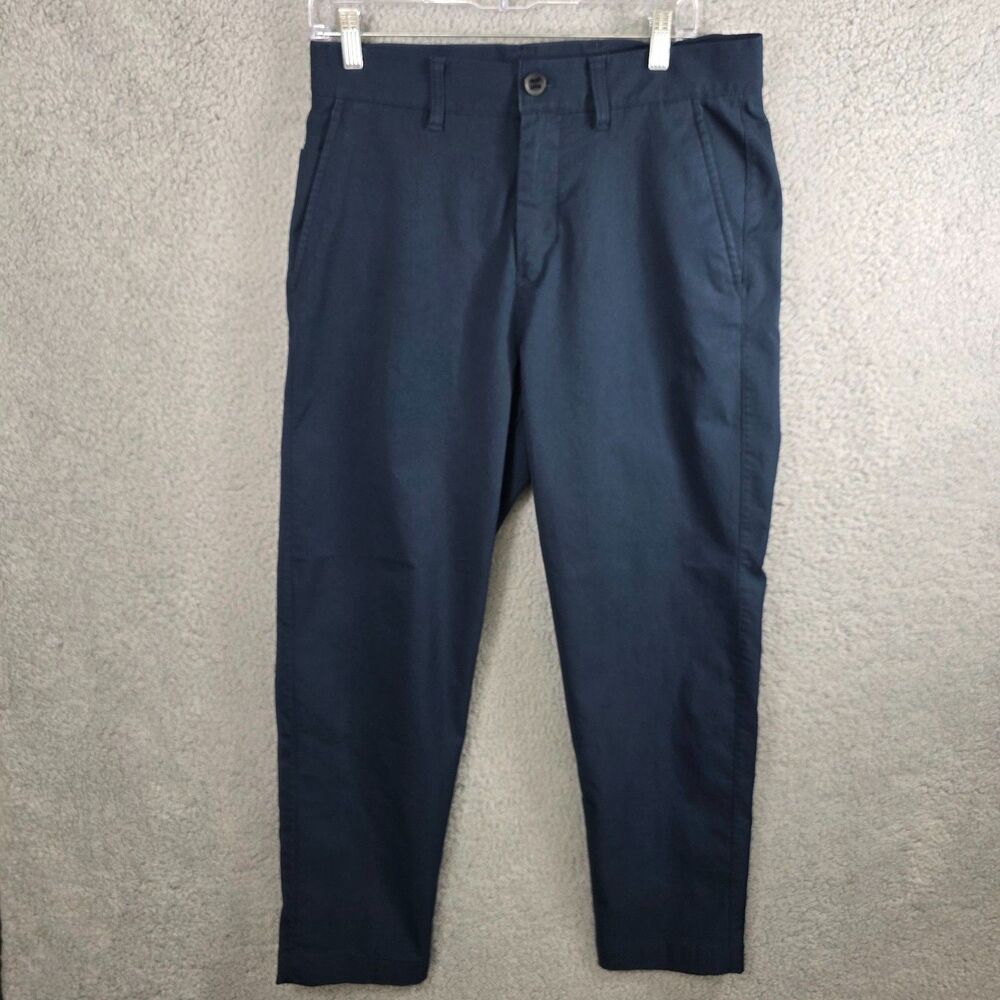 Lululemon Mens ABC Slim Fit 5 Pocket Pants 30 X 28 Blue M5AN1S Stretch